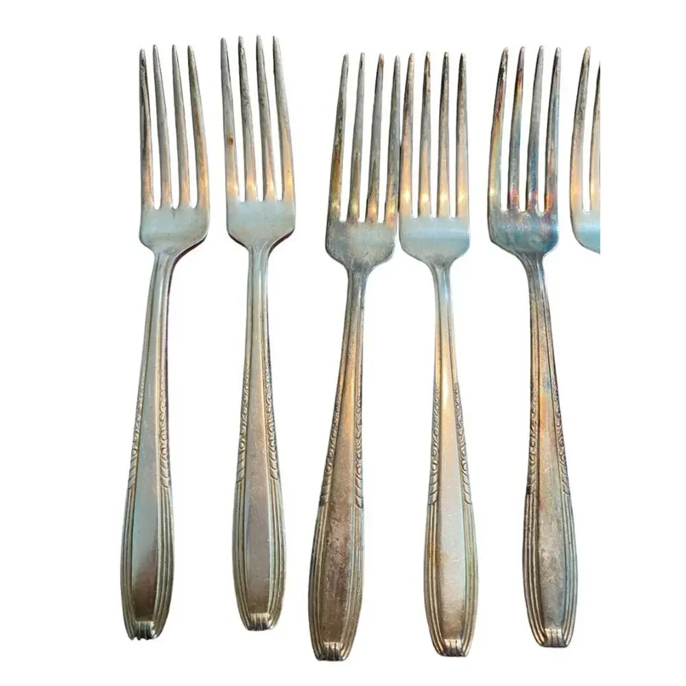 Harmony House Serenade Vintage Silver Plate 36 Piece Set